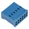 TE Connectivity AMPMODU HE13/HE14 Female Connector Housing 2.54 mm Pitch 6 Way 2 Row Straight 281839-6