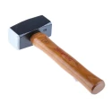 Facom Stainless Steel Head Lump Hammer with Ash Wood Handle, 1.25 kg 1262H.125