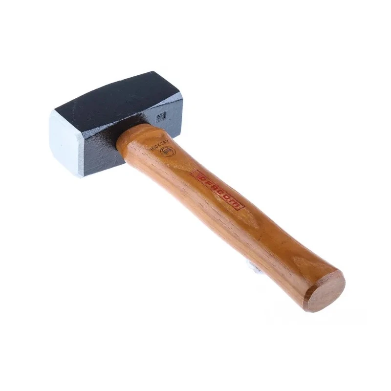 Facom Stainless Steel Head Lump Hammer with Ash Wood Handle, 1.25 kg 1262H.125