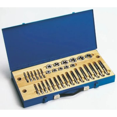 RS PRO 29-Piece HSS Thread Tap & Die Set, M6 - M20 Taps, M6 - M20 Dies 300-7458