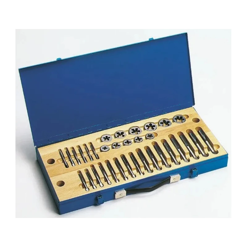 RS PRO 29-Piece HSS Thread Tap & Die Set, M6 - M20 Taps, M6 - M20 Dies 300-7458