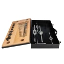 RS PRO 18-Piece HSS Thread Tap & Die Set M3-M12 Taps and Dies Professional Workshop Tool Set 300-7442
