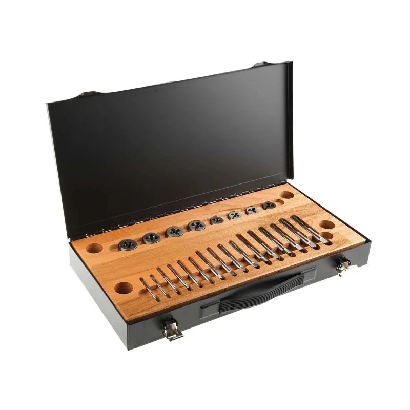 RS PRO 20-Piece High-Speed Steel Thread Tap & Die Set, M3 to M10 Taps and Dies 300-7436