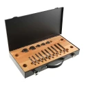 RS PRO 14-Piece HSS Thread Tap & Die Set, 1/4 in UNC to 1/2 in UNC, Professional Workshop 300-7464