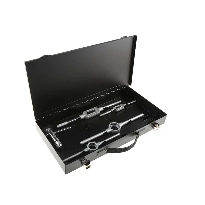 RS PRO 14-Piece HSS Thread Tap & Die Set, 1/4 in UNC to 1/2 in UNC, Professional Workshop 300-7464