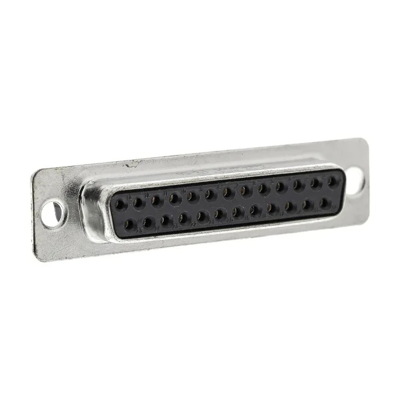 Amphenol Communications Solutions 25 Way Straight 2.76 mm Pitch Cable D-Sub Connector Female L77D B25S ST