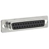 Amphenol Communications Solutions 25 Way Straight 2.76 mm Pitch Cable D-Sub Connector Female L77D B25S ST