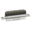 Amphenol Communications Solutions 25 Way Straight 2.76 mm Pitch Cable D-Sub Connector Female L77D B25S ST