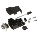Amphenol Communications Solutions 9 Way Straight Panel Mount D-Sub Connector Female L77DE09SST2