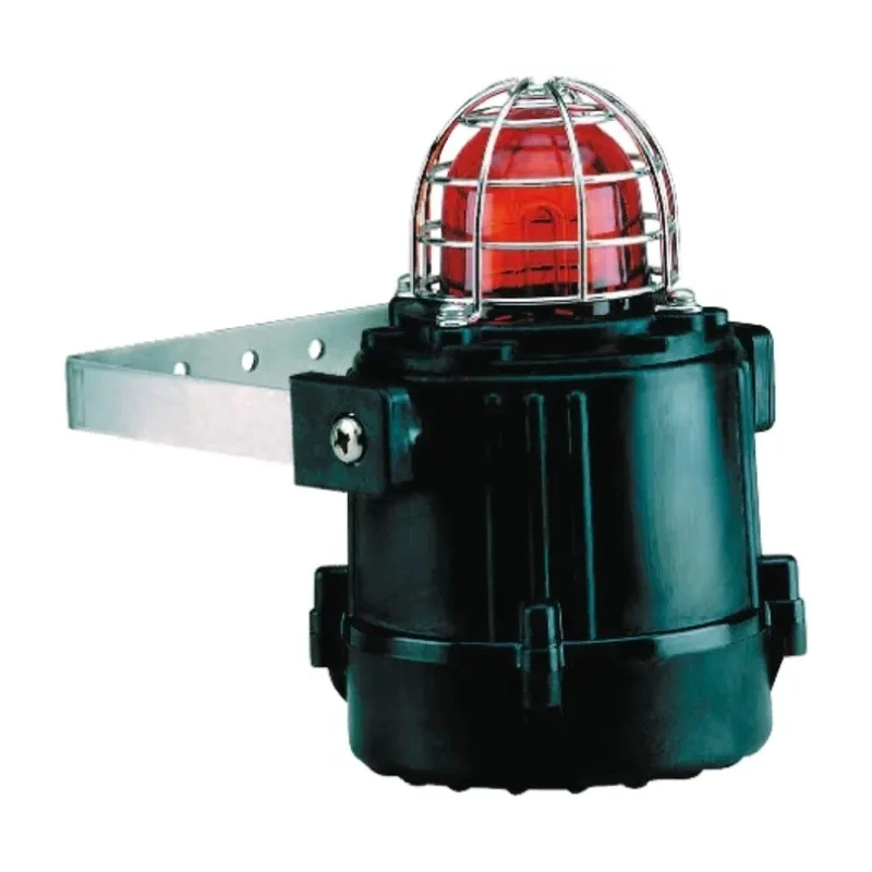 e2s E2xB05 Series Red Beacon 230V AC Strobe Bracket, Xenon Bulb, IP66 E2xB05