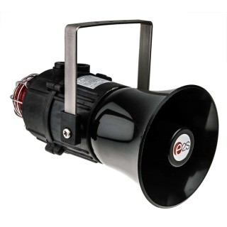 e2s E2xC1X05F Series Red Sounder-Beacon Combination IP66 230V AC Electronic Horn E2XC1X05FAC230B1R1B/A