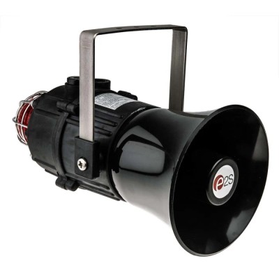 e2s E2xC1X05F Series Red Sounder-Beacon Combination IP66 230V AC Electronic Horn E2XC1X05FAC230B1R1B/A