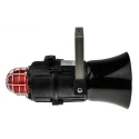 e2s E2xC1X05F Series Red Sounder-Beacon Combination IP66 230V AC Electronic Horn E2XC1X05FAC230B1R1B/A
