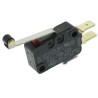 Omron Roller Lever Miniature Micro Switch, Tab Terminal, 16A Current Rating, 250V AC/DC, SPCO Contact, IP40 D3V-166-1C5