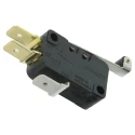 Omron Roller Lever Miniature Micro Switch, Tab Terminal, 16A Current Rating, 250V AC/DC, SPCO Contact, IP40 D3V-166-1C5
