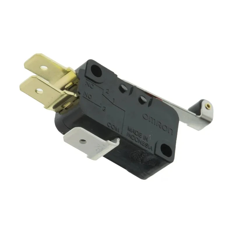Omron Roller Lever Miniature Micro Switch, Tab Terminal, 16A Current Rating, 250V AC/DC, SPCO Contact, IP40 D3V-166-1C5
