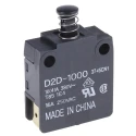 Omron Door Micro Switch Plunger SPST-NO SPST-NC 16A 250V AC IP40 -25°C to 85°C D2D-1000