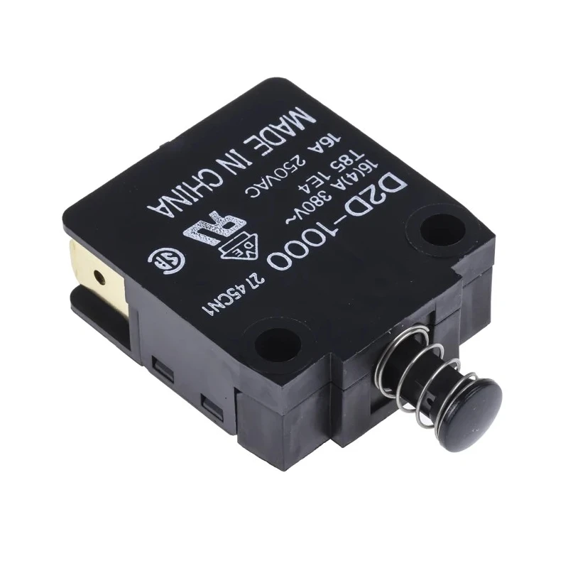 Omron Door Micro Switch Plunger SPST-NO SPST-NC 16A 250V AC IP40 -25°C to 85°C D2D-1000