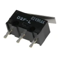 Omron Ultra Sub-Miniature Hinge Lever Micro Switch, PCB Terminal, 3A 30V dc, SPDT, IP40 D2F-L