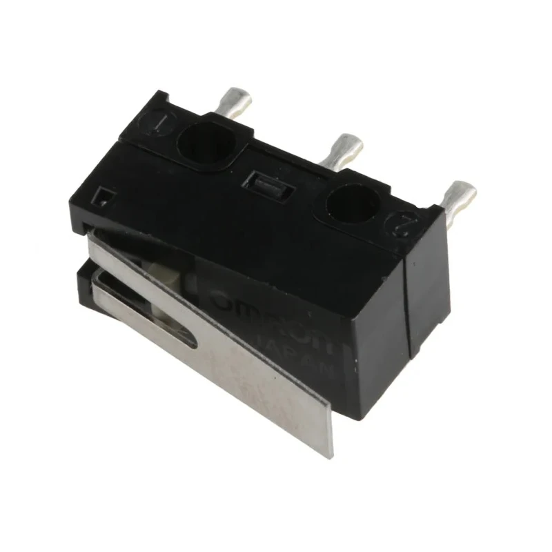 Omron Ultra Sub-Miniature Hinge Lever Micro Switch, PCB Terminal, 3A 30V dc, SPDT, IP40 D2F-L