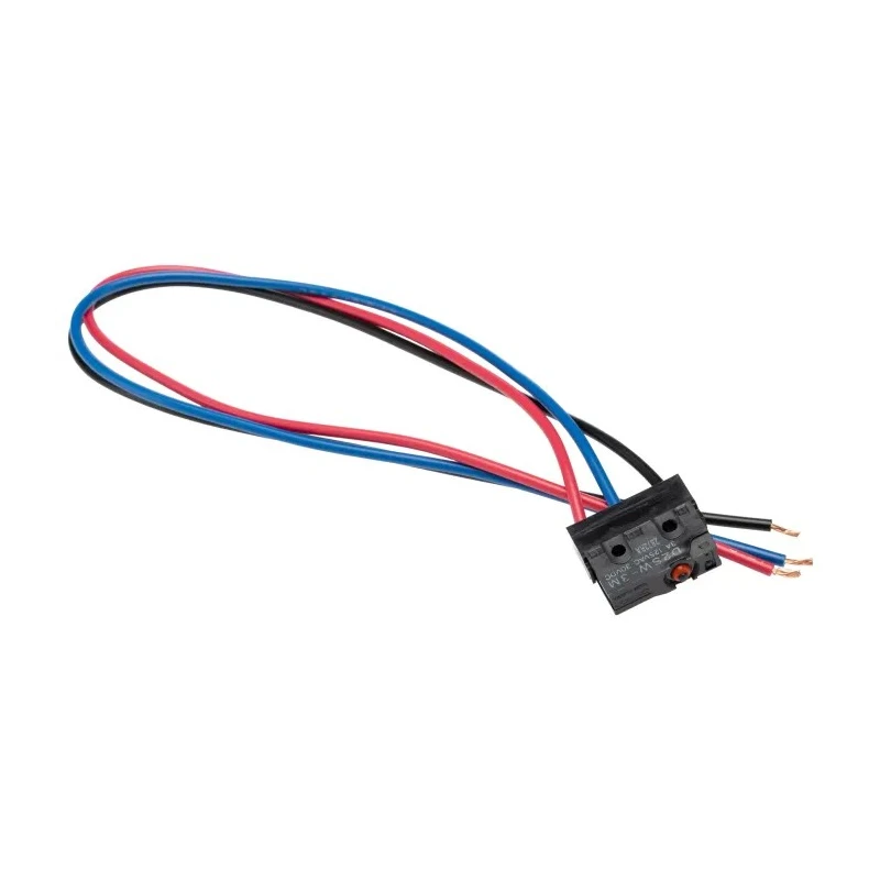 Omron Pin Plunger Micro Switch, Pre-Wired Terminal, 3A, 250V AC, 30V DC, SPDT, IP67 D2SW-3M