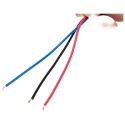 Omron Pin Plunger Micro Switch, Pre-Wired Terminal, 3A, 250V AC, 30V DC, SPDT, IP67 D2SW-3M
