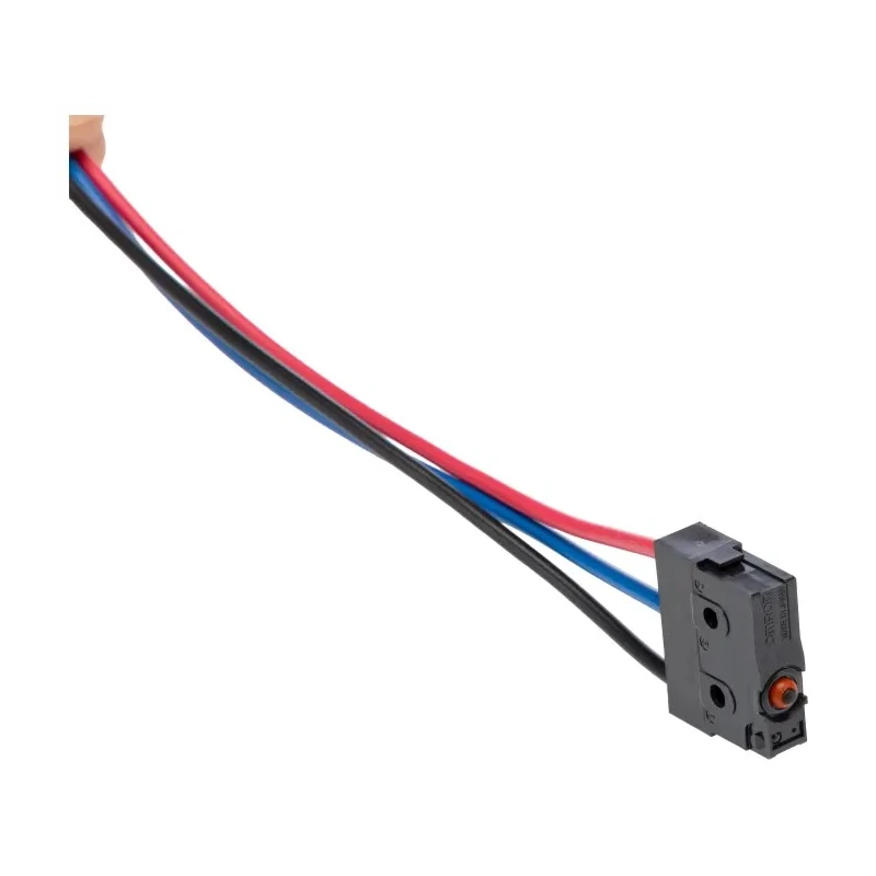 Omron Pin Plunger Micro Switch, Pre-Wired Terminal, 3A, 250V AC, 30V DC, SPDT, IP67 D2SW-3M