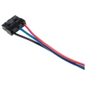 Omron Pin Plunger Micro Switch, Pre-Wired Terminal, 3A, 250V AC, 30V DC, SPDT, IP67 D2SW-3M
