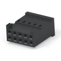 TE Connectivity AMPMODU HE13/HE14 Female Connector Housing 2.54 mm Pitch 10 Way 2 Row Straight 281839-5