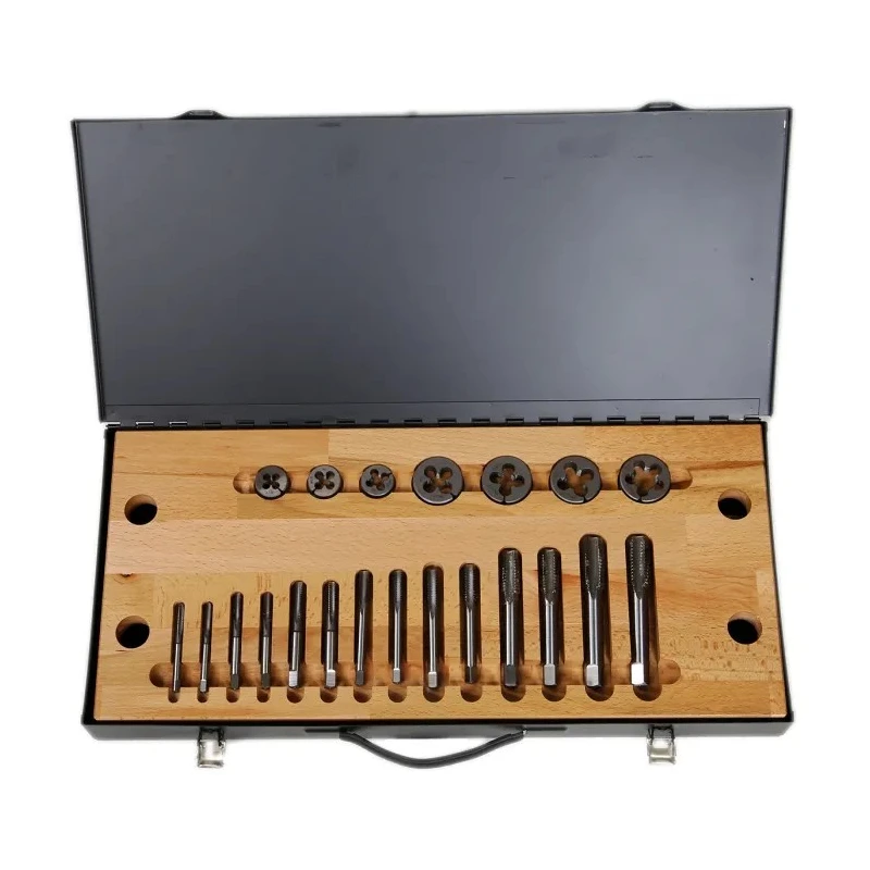 RS PRO 21-Piece HSS Thread Tap & Die Set, 1/4 in UNC - 3/4 in UNC Taps and Dies 300-7470