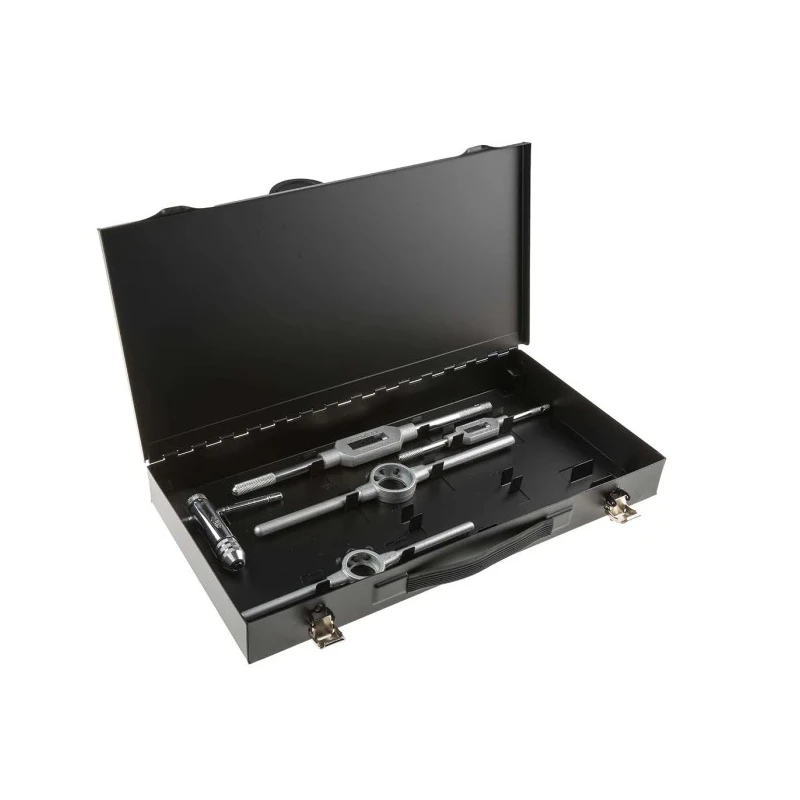 RS PRO 14-Piece High-Speed Steel Thread Tap & Die Set, 1/4 in UNF to 1/2 in UNF 300-7492