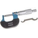 RS PRO Metric Special Micrometre with Ball Anvil, 0-25 mm Range, ±0.01 mm Accuracy, Satin Chrome Ratchet Thimble 300-8265