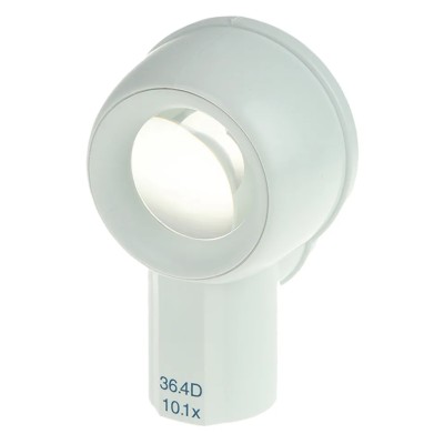 Coil Illuminated Magnifier, 10.1x Magnification, 34 mm Diameter 6309/05