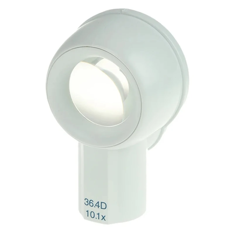 Coil Illuminated Magnifier, 10.1x Magnification, 34 mm Diameter 6309/05