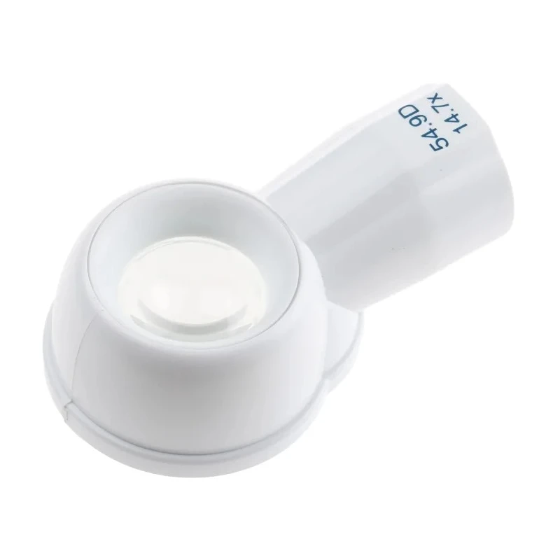 Coil Illuminated Magnifier with 14.7x Magnification, 26mm Diameter, Battery Operated 6329/05