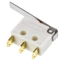 Saia-Burgess Hinge Lever Micro Switch Solder Terminal 5A 250V ac SPDT IP40 F4T7Y1-UL