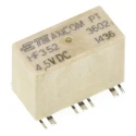 TE Connectivity PCB RF Relay 4.5V DC Coil 3 GHz Max Coil Frequency SPDT HF3-52