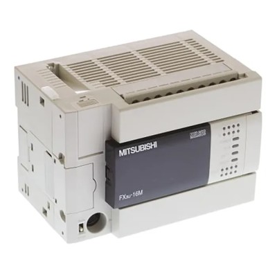 Mitsubishi Electric FX3U Series Logic Module 8-Input Sink, 8 Transistor Outputs 24V DC 