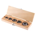 RS PRO 1/4 To 1/2 in UNF Carbon Steel 5 piece Die Nut Set 300-7521