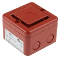 e2s Electronic Sounder Surface Mount 230 V AC, 10-Tone, 100 dB @ 1m, IP66, ABS Housing SONF1AC230R