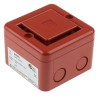 e2s Electronic Sounder Surface Mount 230 V AC, 10-Tone, 100 dB @ 1m, IP66, ABS Housing SONF1AC230R