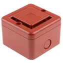 e2s Electronic Sounder Surface Mount 230 V AC, 10-Tone, 100 dB @ 1m, IP66, ABS Housing SONF1AC230R