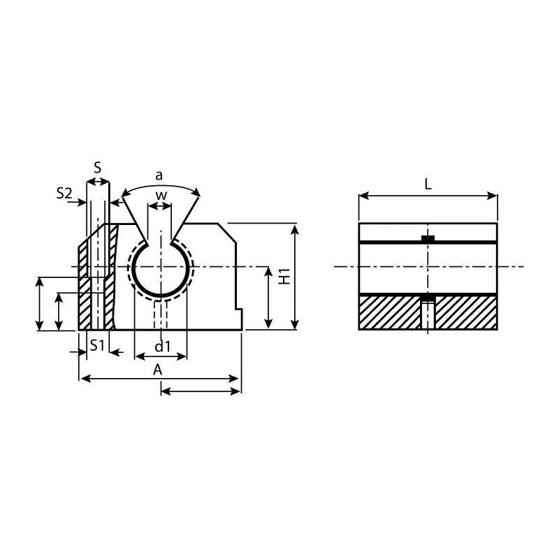Igus Bearing Unit Aluminium Housing Linear Bearing Unit DryLin® R Series 25mm ID OJUM-06-25