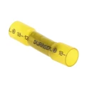 TE Connectivity DuraSeal Insulated Yellow Butt Splice Connector Copper Tin Plated Nylon 43mm DS-10-12-RS