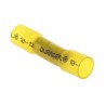 TE Connectivity DuraSeal Insulated Yellow Butt Splice Connector Copper Tin Plated Nylon 43mm DS-10-12-RS