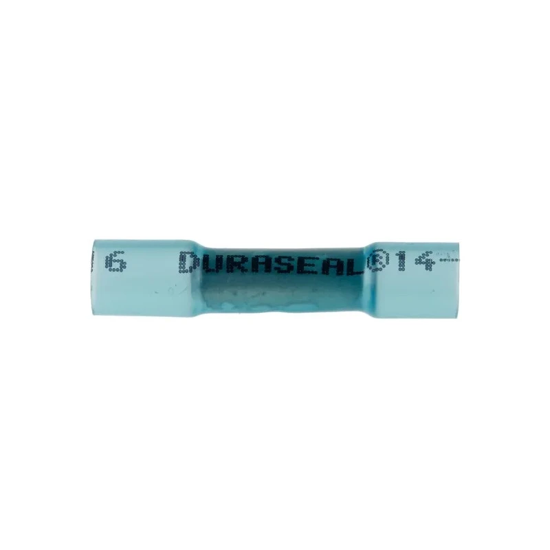 TE Connectivity DuraSeal Blue Insulated Butt Splice Connector 10 AWG Tin Plated Copper DS-14-16-RS
