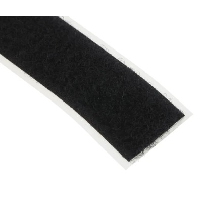 Velcro Black Loop Tape 20mm width 5m length 1.5mm thickness Water Based Acrylic Polymer EB01020330118270