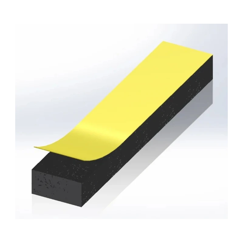 RS PRO Black EPDM Foam Tape, 10mm Width x 10m Length, 5mm Thickness, Modified Acrylic Adhesive, Model 619-1742