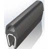 RS PRO Black Polyvinyl Chloride Steel Edge Protection 20 m 10 mm Width 21.5 mm Height 619-1629