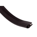 RS PRO Black Polyvinyl Chloride Steel Edge Protection 20 m 10 mm Width 21.5 mm Height 619-1629